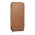 Miniatyrbilde 4 av 8: iPhone 14 Pro lærdeksel med klaff magnetisk MagSafe CE Premium Leather lysebrunt