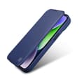Miniatyrbilde 7 av 7: Skinndeksel til iPhone 14 Pro Max med magnetklaff MagSafe CE Premium Skinn blå