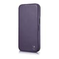 Miniatyrbillede 5 af 7: iPhone 14 Plus Magnetic Flip Case MagSafe CE Premium Læder lilla