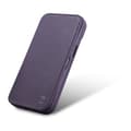 Miniatyrbillede 6 af 7: iPhone 14 Plus Magnetic Flip Case MagSafe CE Premium Læder lilla
