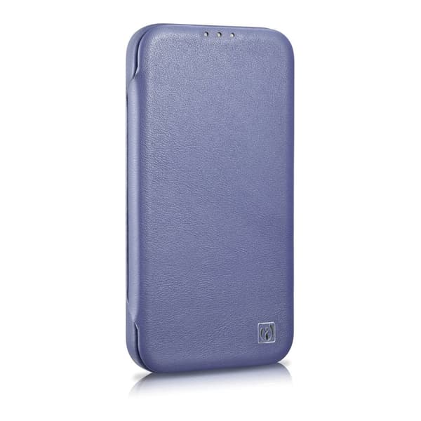iPhone 14 Pro Max magnetisk flip-deksel MagSafe CE Premium Leather lys lilla