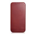Miniatyrbillede 2 af 7: iPhone 14 Plus Magnetic Flip Case MagSafe CE Oil Wax Premium Læder Burgundy