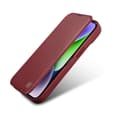 Miniatyrbillede 8 af 8: iPhone 14 Pro magnetisk flip cover MagSafe CE Premium Læder bordeaux