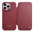 Miniatyrbillede 1 af 8: iPhone 14 Pro magnetisk flip cover MagSafe CE Premium Læder bordeaux