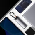 Miniatyrbillede 7 af 7: 8i1 HUB-adapter StarJoy USB-C til USB-C PD 3x USB-A HDMI RJ-45 SD TF grå
