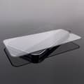 Miniatyrbilde 2 av 9: Fullskjerm herdet glass med ramme for iPhone 15 Pro, svart
