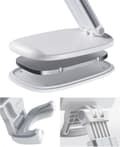 Miniatyrbillede 3 af 4: Sammenfoldelig stander til telefon, tablet 4-12,9'', højdejusterbar, hvid