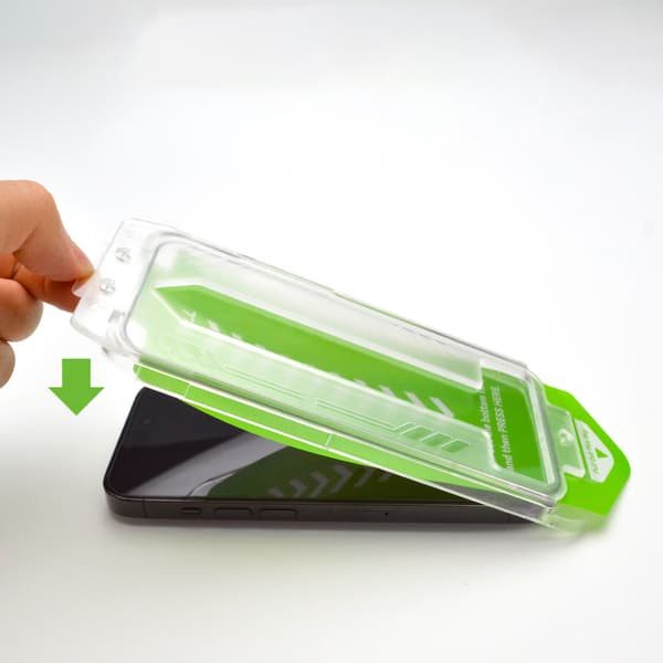 9H hærdet glas med monteringsramme til iPhone 13 Premium Glass sort