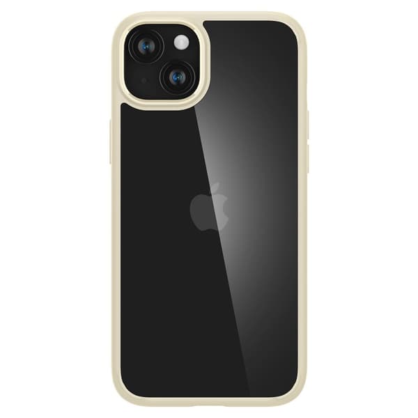 Ultra Hybrid cover til iPhone 15 Plus beige