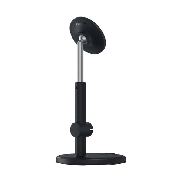 Magneettinen MagPro seisomateline puhelimelle, tabletille, musta
