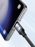 Miniatyrbillede 5 af 5: 2i1 Speedy Series USB-C - 2x USB-C kabel 1,5m sort
