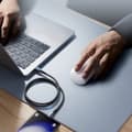Miniatyrbillede 8 af 8: Starry Series USB-A - USB-C 3A kabel 1m sort