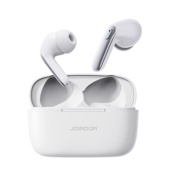 Jbuds JR-BC1 trådlösa in-ear hörlurar vita