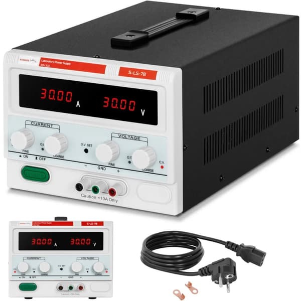 Laboratorieservice strömförsörjning 0-30 V 0-30 A DC 900 W
