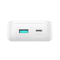 Miniatyrbillede 4 af 6: Mini powerbank 10000mAh med indbyggede kabler JR-PBC06 30W hvid