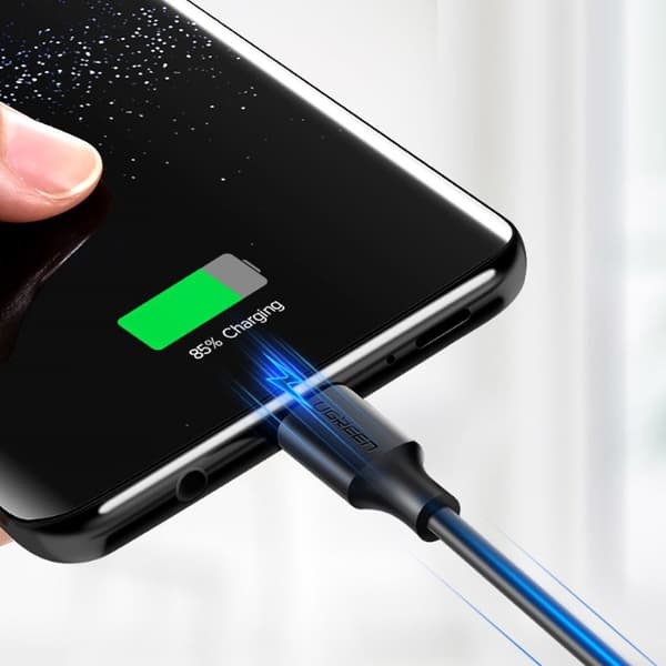 USB 3.0 - USB-C-kaapeli 3A 1m musta