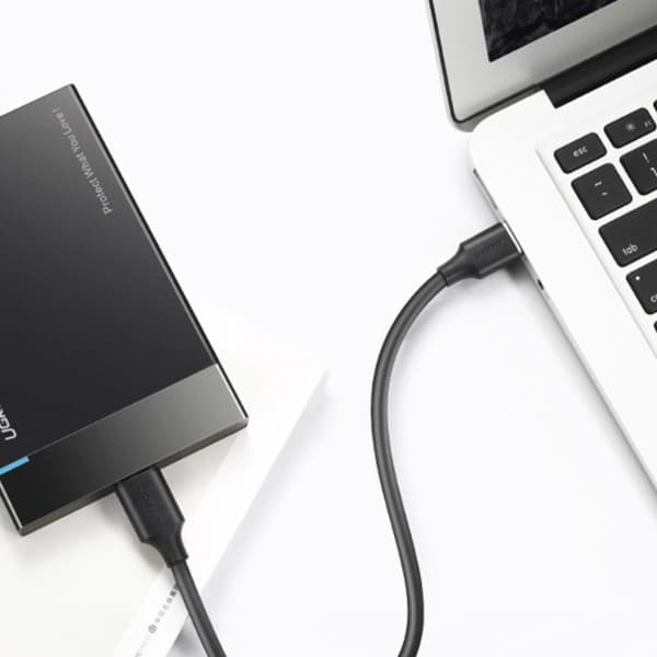 USB 3.0 - USB-C-kaapeli 3A 1m musta
