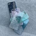 Miniatyrbild 2 av 8: Glänsande fodral med glitter för Samsung Galaxy A72 4G Star Glitter transparent
