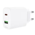 Miniatyrbilde 5 av 6: USB-C og USB 20W vegglader PPS PD QC 3.0 AFC FCP hvit