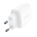 Miniatyrbilde 2 av 6: USB-C og USB 20W vegglader PPS PD QC 3.0 AFC FCP hvit