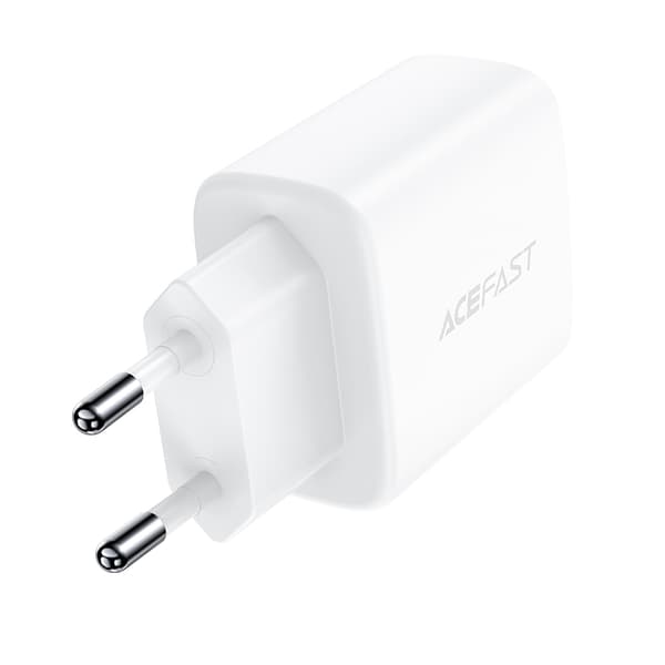 USB-C og USB 20W vegglader PPS PD QC 3.0 AFC FCP hvit