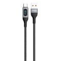 Miniatyrbilde 1 av 4: Kabel USB - USB-C hurtigladende PD-skjerm 66W 1m svart