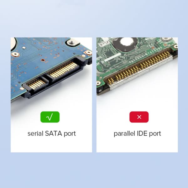 Pocket SSD HDD 2,5'' USB 3.0 SATA diskkabinett svart