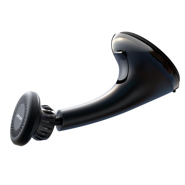 Universal bil magnetisk telefonholder til cockpit og forrude, sort