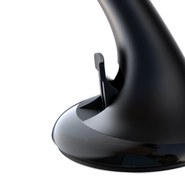 Universal bil magnetisk telefonholder til cockpit og forrude, sort