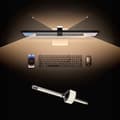 Miniatyrbillede 3 af 6: LED skærmlampe til computerskærm med baggrundsbelysning 2700K-6500K grå