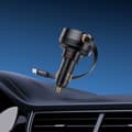Miniatyrbillede 6 af 7: Biloplader med udtrækkeligt kabel til iPhone Lightning USB-C 60W, sort