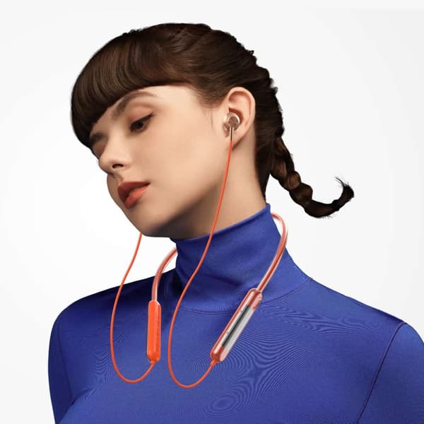 Dudao U5Pro+ Bluetooth 5.3 langattomat kuulokkeet oranssi