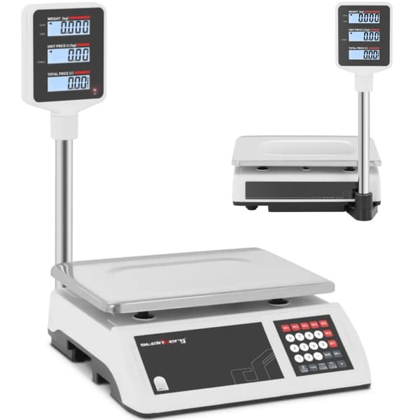 LCD bordplate butikk lagersjekkvekt 15kg / 2g