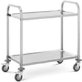 Miniatyrbilde 1 av 3: Catering servitørvogn for servering, 2 hyller, 95 x 50 cm, inntil 72 kg