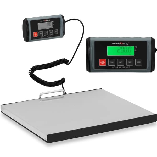 LCD-postpakkevekt 35,5 x 40,5 cm 200 kg / 0,1 kg