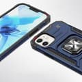 Miniatyrbillede 2 af 7: Pansret etui til iPhone 14 Plus, Ring Armor magnetisk holder, blå