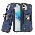 Miniatyrbillede 1 af 7: Pansret etui til iPhone 14 Plus, Ring Armor magnetisk holder, blå