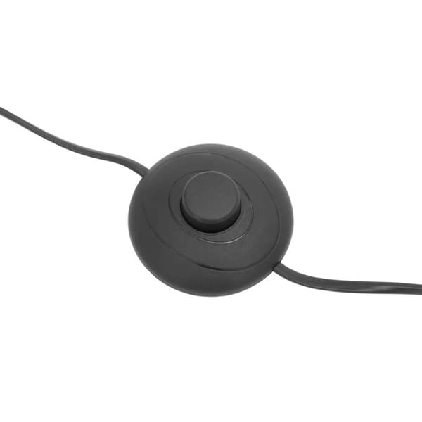 Gulvstående lampe med E27 mesh skærm 163 cm