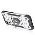 Miniatyrbillede 3 af 6: Pansret etui til iPhone 14, magnetisk holder Ring Armor, sølv