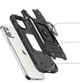 Miniatyrbillede 2 af 8: Pansret etui til iPhone 14 Plus, Ring Armor magnetisk holder, sort