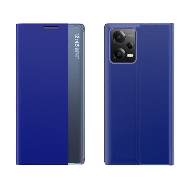 Fodral med flik och stativ för Xiaomi Redmi Note 12 Pro+ Nytt sovfodral blå