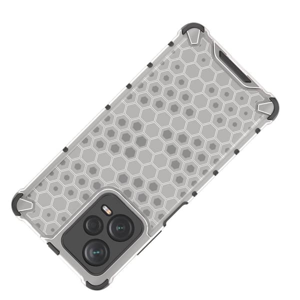 Pansarhybridfodral för Xiaomi Redmi Note 12 Pro+ Honeycomb svart