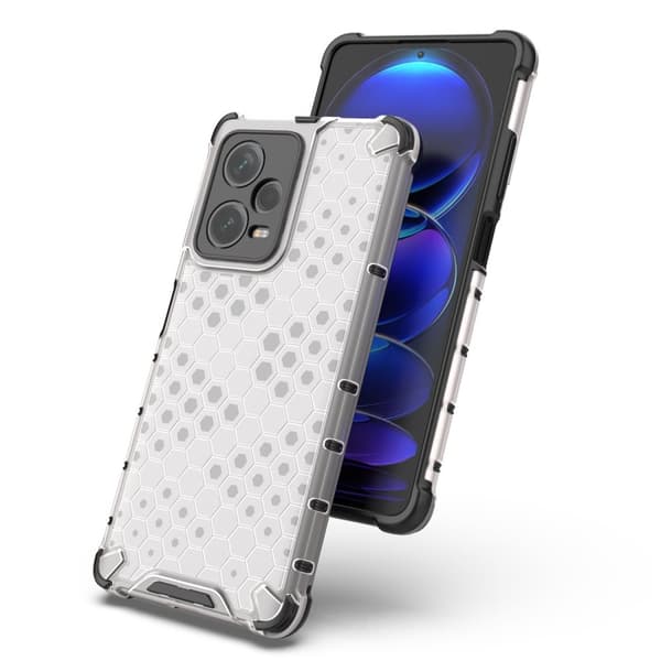 Pansarhybridfodral för Xiaomi Redmi Note 12 Pro+ Honeycomb svart