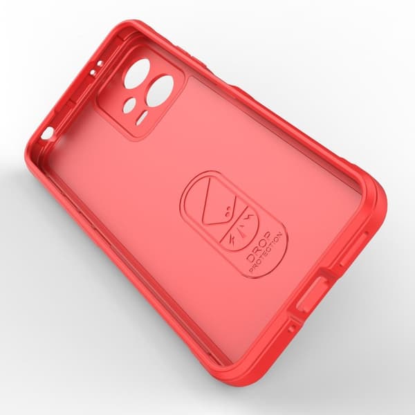 Fleksibelt cover til Xiaomi Redmi Note 12 5G / Poco X5 5G Magic Shield Cover rød