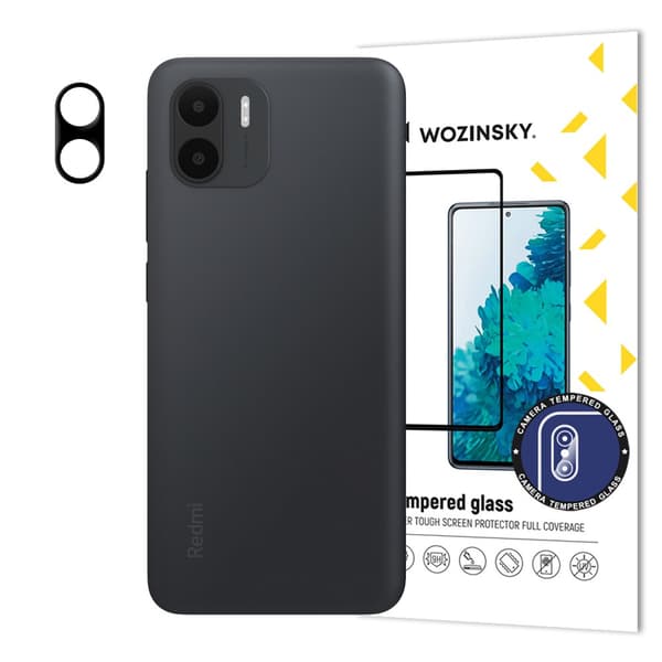 9H hærdet glas til kamera og kamera til Xiaomi Redmi A2 / Redmi A1 Full Camera Glass