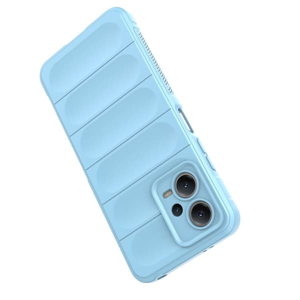 Flexibelt skydd för Xiaomi Redmi Note 12 5G / Poco X5 5G Magic Shield-fodral ljusblått