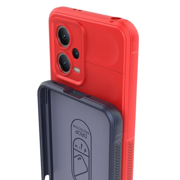 Flexibelt skydd för Xiaomi Redmi Note 12 5G / Poco X5 5G Magic Shield-fodral ljusblått