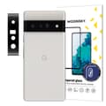 Miniatyrbilde 1 av 3: 9H herdet glass for kameraet for Google Pixel 6 Pro Full Camera Glass