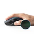 Miniatyrbilde 2 av 6: Optisk mus trådløs mus USB 2.4GHz / Bluetooth 5.0 4000 DPI svart