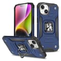Miniatyrbillede 1 af 4: Pansret etui med fingerholder til iPhone 15 Plus Ring Armor blå